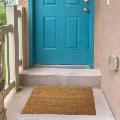 Imagem de Capacho Fibra De Coco Natural Uso Comercial 20MM, 2x7mt