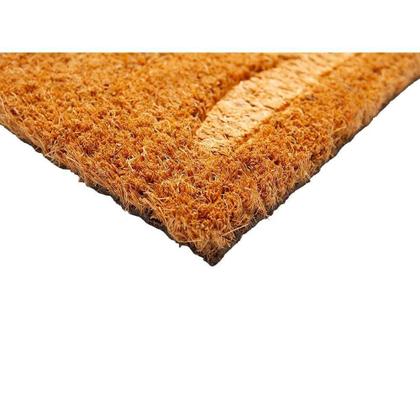 Imagem de Capacho Fibra De Coco Ruby 21 Bege-preto 0,33x0,60m