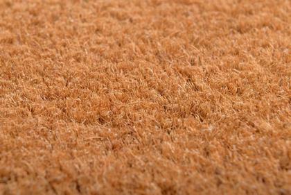 Imagem de Capacho Liso Com Contorno - Fibra Natural De Coco (70 X 40)