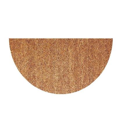 Imagem de Capacho Meia Lua Fibra De Coco 60X33Cm - Komeco Moldura