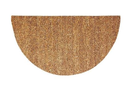 Imagem de Capacho Meia Lua Fibra De Coco 60X33Cm - Komeco Moldura