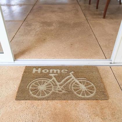 Imagem de Capacho Retangular Fibra De Coco Base PVC 60x33cm - Komeco