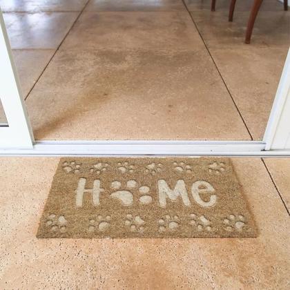 Imagem de Capacho Retangular Fibra De Coco Base PVC 60x33cm - Komeco