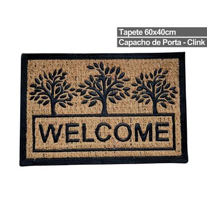 Imagem de Capacho Tapete Clássico Entrada Residência Recepção 40x60cm Decorativo multiuso
