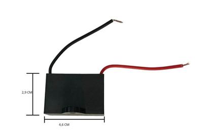 Imagem de Capacitor acv 5uf x 450v - 5 uf x 450vac - capacitor de partida - cbb61