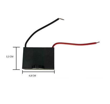 Imagem de Capacitor acv de partida 15uf x 450v - 15 uf x 450vac - cbb61