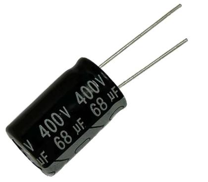 Imagem de CAPACITOR ELETROLITICO 68X400V - 68UF X 400V - 105º GRAUS