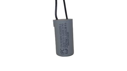 Imagem de Capacitor Para Ventilador 2 Fios 6uf 250vac 50/60hz Ipc