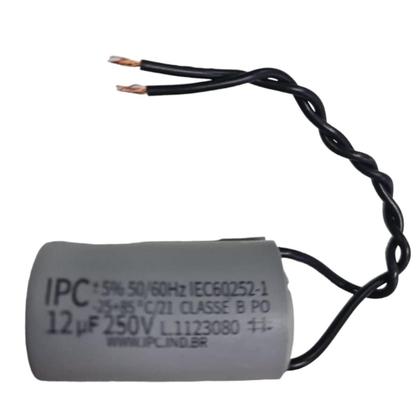 Imagem de Capacitor Para Ventilador De Teto Com 2 Fios 12uf 250 VAC (11)