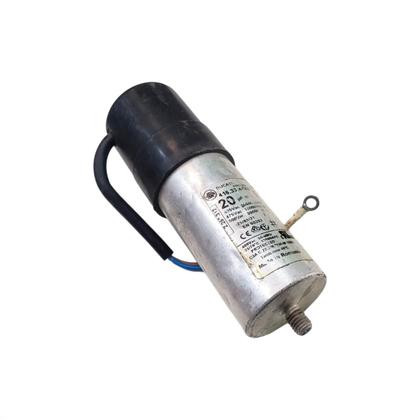 Imagem de Capacitor Permanente De Marcha 20uf 450v Alumínio Com Fios
