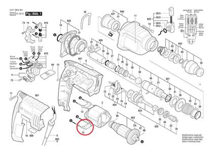 Imagem de Capacitor Supressor  Martelete Bosch Gbh 2-20d 1617328032