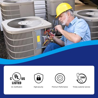 Imagem de Capacitor SUREPHON 55+5uF 370V/440VAC Dual Run Start CBB65