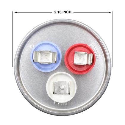 Imagem de Capacitor SUREPHON 70/5uF 370V ou 440V CBB65B para unidade AC