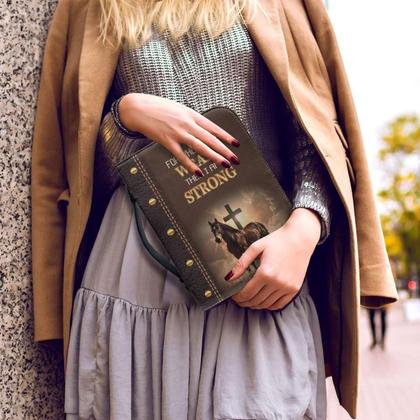 Imagem de Capas bíblicas em couro PU Vefabuboy para homens XL Brown