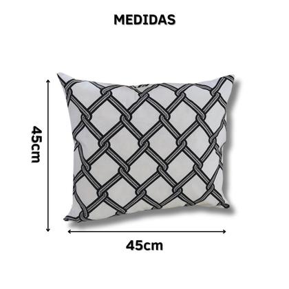 Imagem de Capas de Almofada Impermeáveis Aquablock  Kit com 4 Unidades 45x45