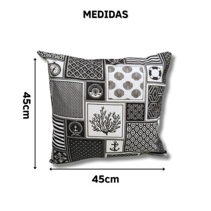 Imagem de Capas de Almofada Impermeáveis Aquablock  Kit com 4 Unidades 45x45