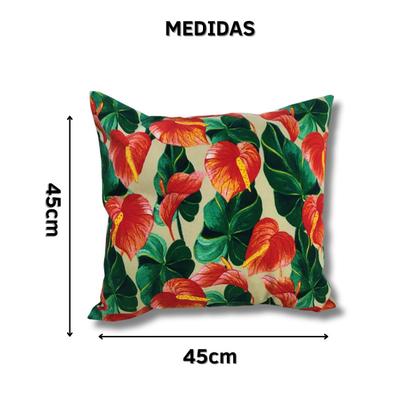 Imagem de Capas de Almofada Impermeáveis Aquablock  Kit com 4 Unidades 45x45