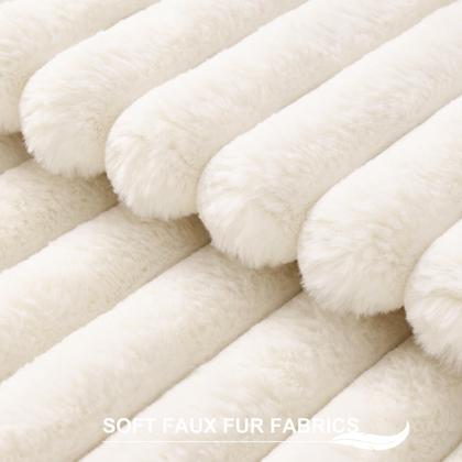 Imagem de Capas de almofada Pallene Faux Fur Plush 40x40cm, conjunto de 2