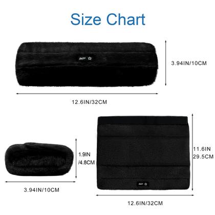 Imagem de Capas de apoio de braço, pacote com 2 unidades de espuma viscoelástica macia para cadeira de rodas