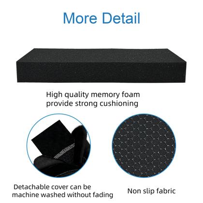 Imagem de Capas de apoio de braço, pacote com 2 unidades de espuma viscoelástica macia para cadeira de rodas