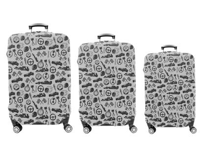 Imagem de Capas de Mala Bagagem para Viagem Protetora Diversas Estampas