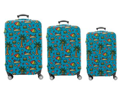 Imagem de Capas de Mala Bagagem para Viagem Protetora Diversas Estampas
