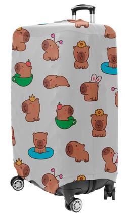 Imagem de Capas de Mala Bagagem para Viagem Protetora Diversas Estampas