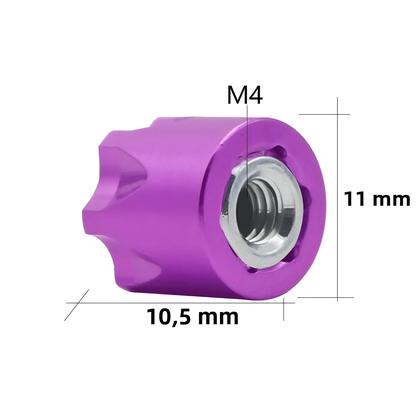 Imagem de Capas De Roda De Liga De Alumínio CNC M4 Para 1/10 RC Crawler Traxxas Slash D90 D110 Scx10 Tamiya