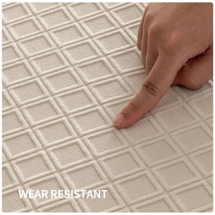 Imagem de Capas de sofá QIANMEW, laváveis, elásticas, em forma de L, marfim