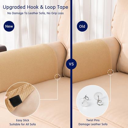 Imagem de Capas elásticas de apoio de braço SUB-TEX para cadeiras, sofá-sofá (2 unidades)