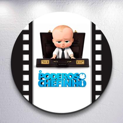Imagem de Capas Painel Redondo Festa Infantil Chefinho Beby Poderoso Grande ou Mini Estampa Colorida