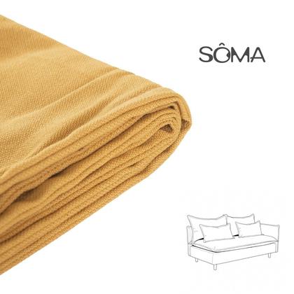 Imagem de Capas Sofá Sôma 2 Lugares Braço Lateral CabeCasa MadeiraOriginals