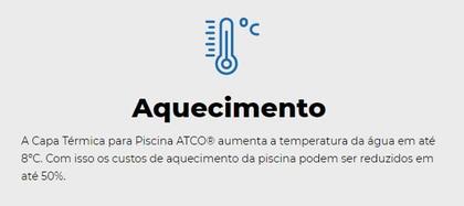 Imagem de Capas Térmica para Piscina 6 x 3  Azul  Capa bolha 3 x 6  Lona Térmica 6,00 x 3,00