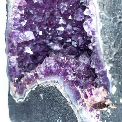 Imagem de Capela Ametista Pedra Natural Grande 28 cm Classe A