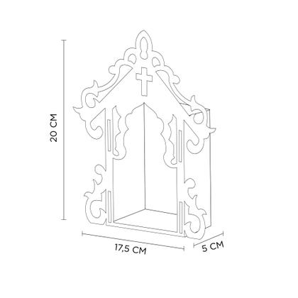 Imagem de Capela MDF Oratório Igreja Santo 