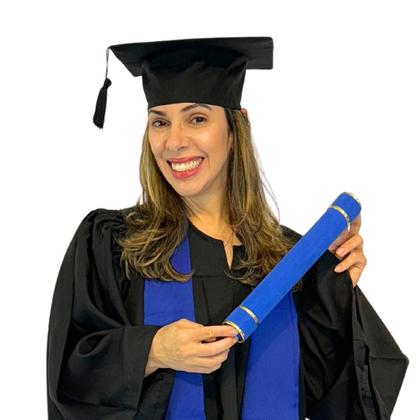 Imagem de Capelo e Canudo para Formatura Kit 10