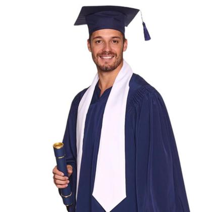 Imagem de Capelo e Canudo para Formatura Kit 10