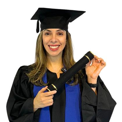 Imagem de Capelo e Canudo para Formatura Kit 10