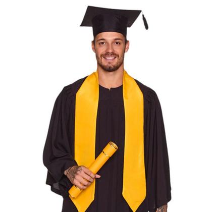 Imagem de Capelo e Canudo para Formatura Kit 10