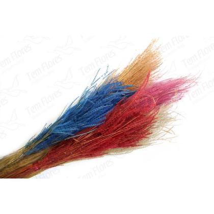 Imagem de Capim Pingo Neve Rosa p/Decoração