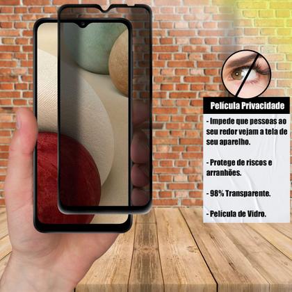 Imagem de Capinha Anti-shock + Película Privacidade P/ Galaxy A12 A125 6.5 - Cell In Power25