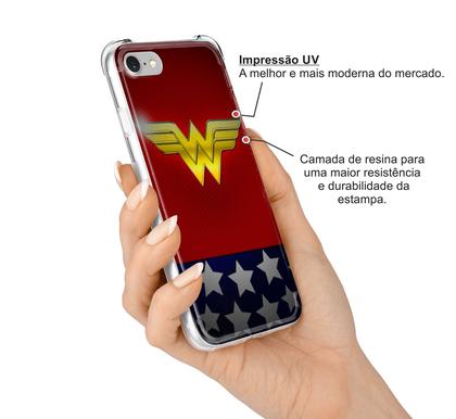 Imagem de Capinha Capa para celular Samsung Galaxy A7 2018 (A750) - Mulher Maravilha MM9