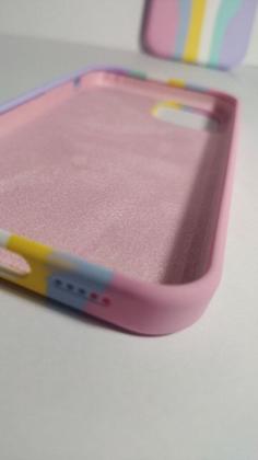 Imagem de Capinha Case Para iPhone Arco Íris Candy Color Todos Modelos