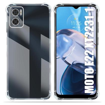 Imagem de Capinha Celular Transparente Compatível Moto E22 XT2239 6.5 + 2 Pel Vidro 3d - Cell In Power25