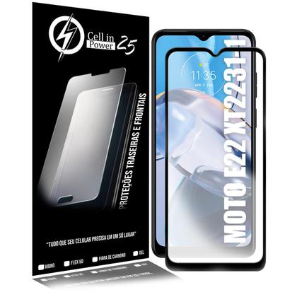 Imagem de Capinha Celular Transparente Compatível Moto E22 XT2239 6.5 + 2 Pel Vidro 3d - Cell In Power25