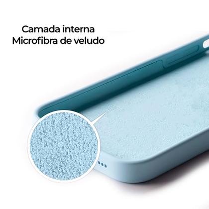 Imagem de Capinha Compativel iPhone 11 Proteção Câmera Silicone Diversas Cores com Veludo no Interior Premium