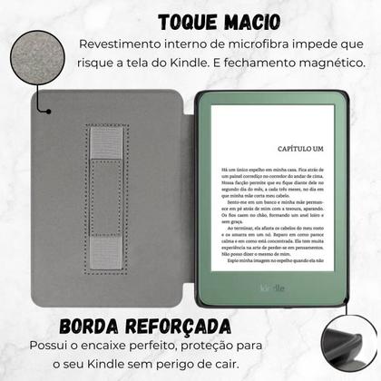Imagem de Capinha Estampada Com Alça Para Kindle 12 Rs23Cv + Película