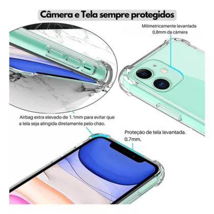 Imagem de Capinha Para Galaxy A35 + Cabo Tipo-C 2 Metros + Pelicula 3D