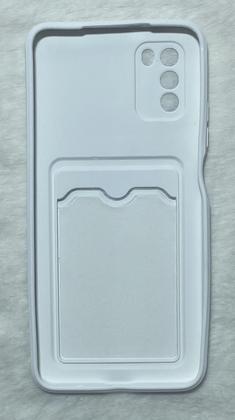 Imagem de Capinha Silicone Compativel Xiaomi Poco M3 6.53 Porta Cartão Aveludada