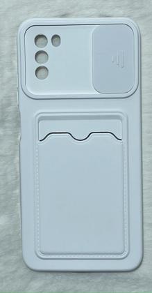 Imagem de Capinha Silicone Compativel Xiaomi Poco M3 6.53 Porta Cartão Aveludada